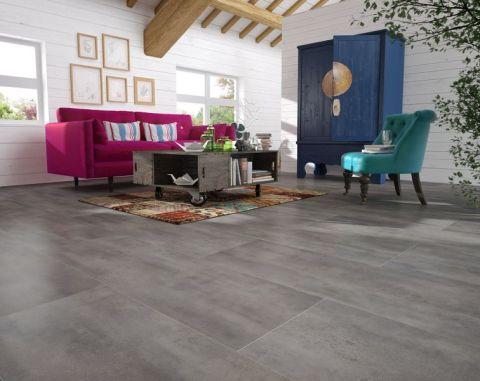 Faus Industry Tiles 600 s176560 Oxido Cendre Bevel