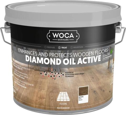 Woca aceite DIAMOND OIL ACTIVE NAT 2,5 l 565025A