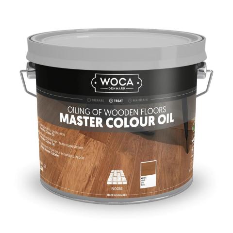 Woca aceite MASTER COLOUR OIL BLANCO 2,5 l 522573AA