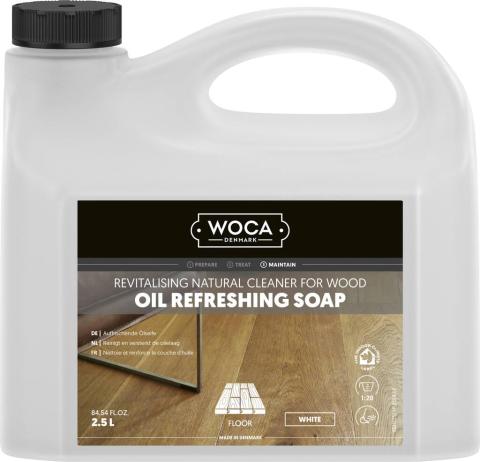 Woca Oil Refreshing jabón BLANCO 2,5 litros 511225A